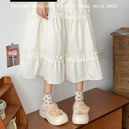 Sabots EVA Femme – Style Ourson 🐻✨-BEIGE