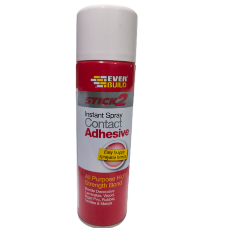 " Ever build "  : Stick2 INSTANT SPRAY CONTACT ADHESIVE ( 500ML)