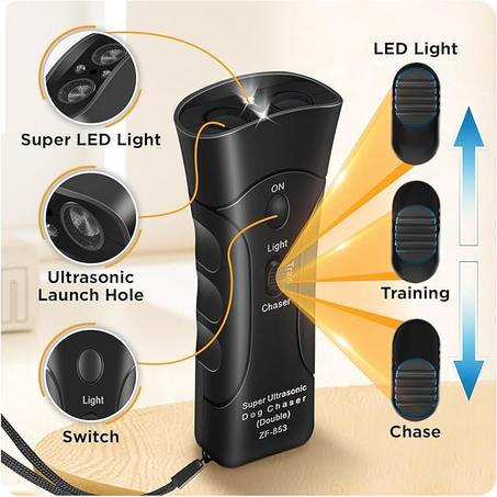 طارد الكلاب المشردة والضالة