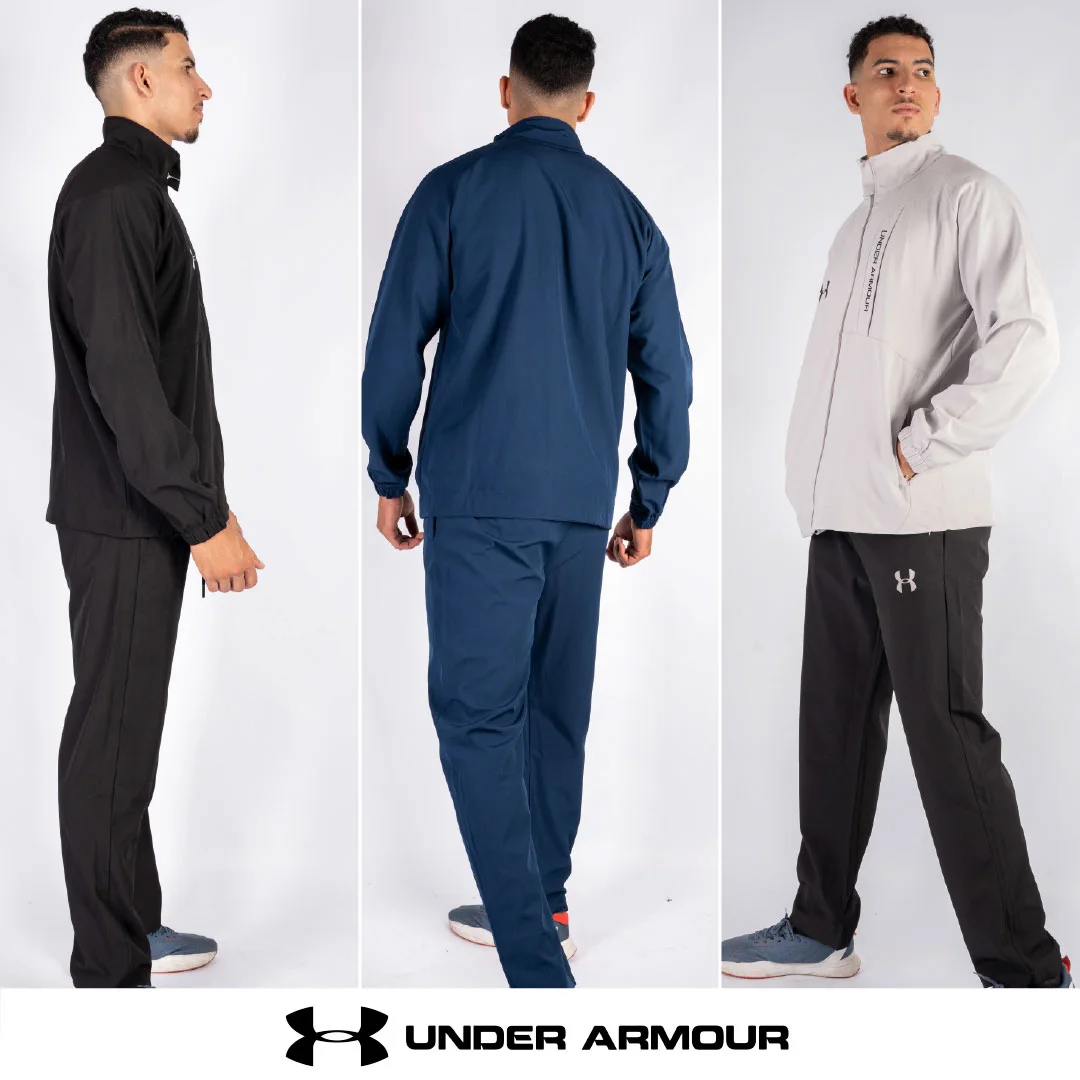 Survêtement (Noir, Bleu, Gris) Under Armour Chic & comfortable EN-4862S