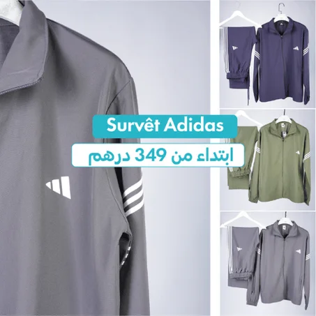 Survêtement (Ziti, Bleu, Gris) Adidas 2026 Chic & comfortable Ref-DS0N44