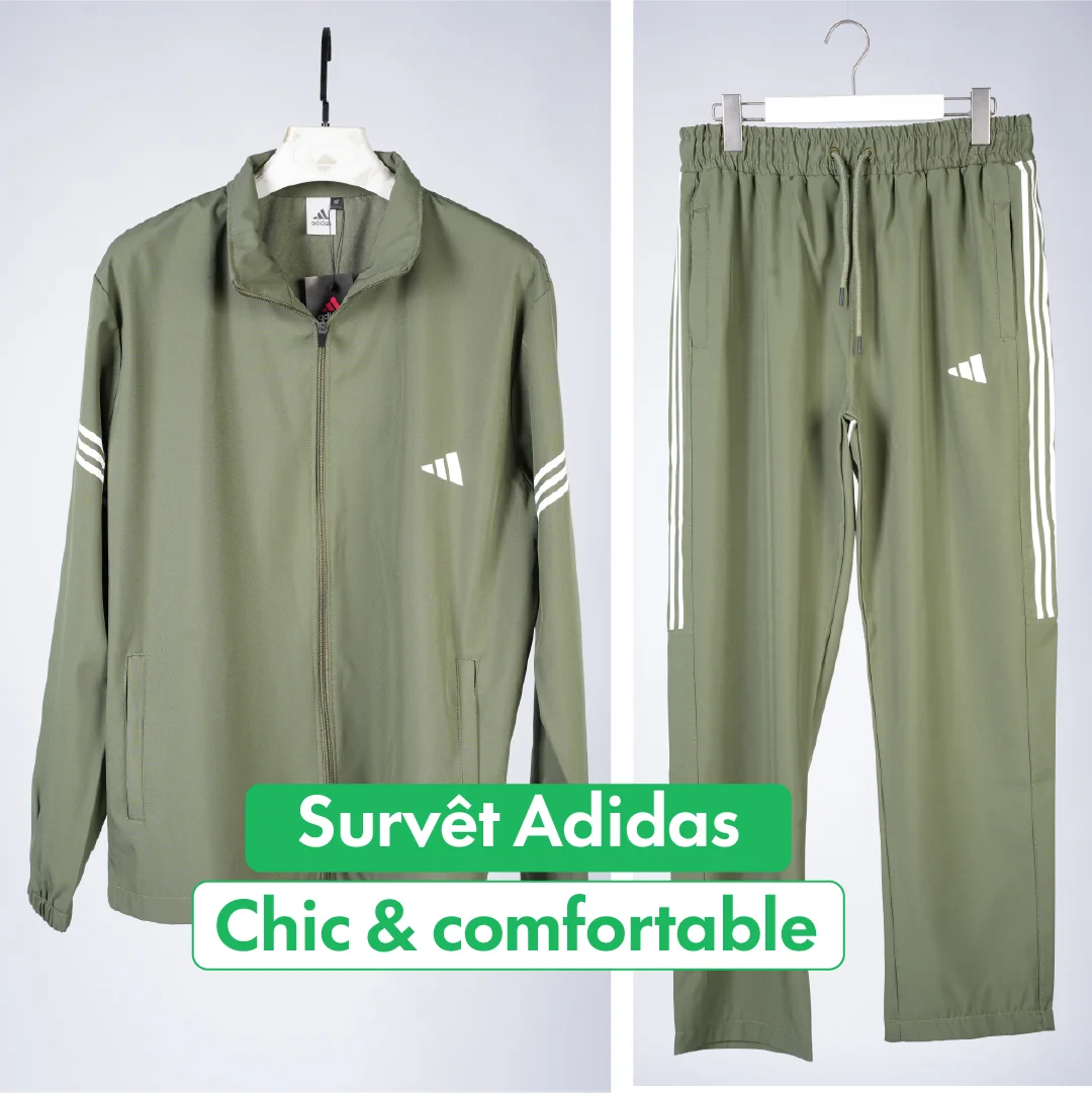 Survêtement (Ziti, Bleu, Gris) Adidas 2026 Chic & comfortable Ref-DS0N44