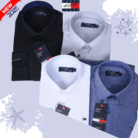 Pack de 4 Chemises Tommy Oxford