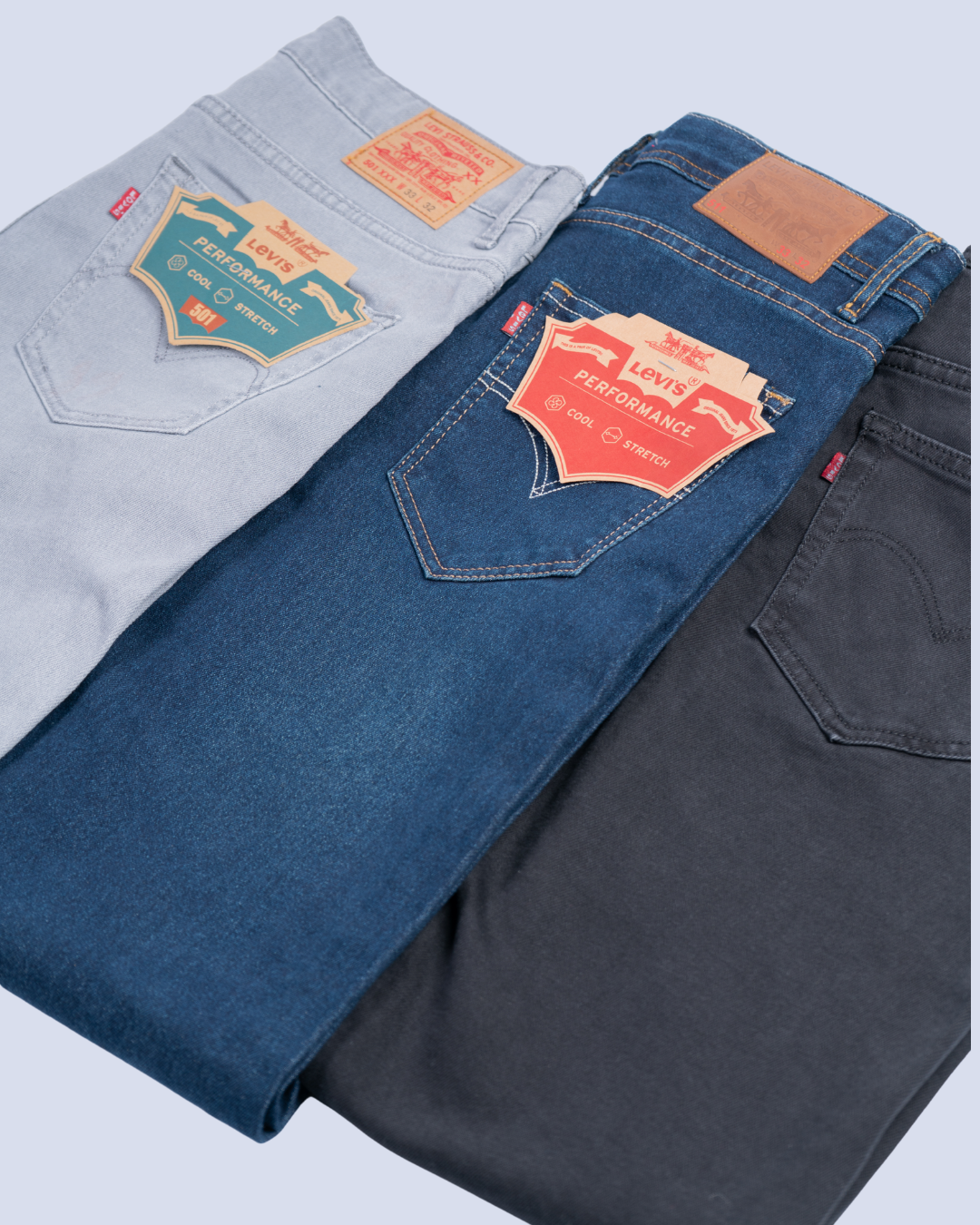 Pack de 3 jeans Levi