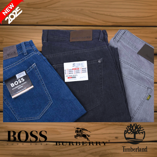 Pack de 3 jeans Prestigieux en denim Léger