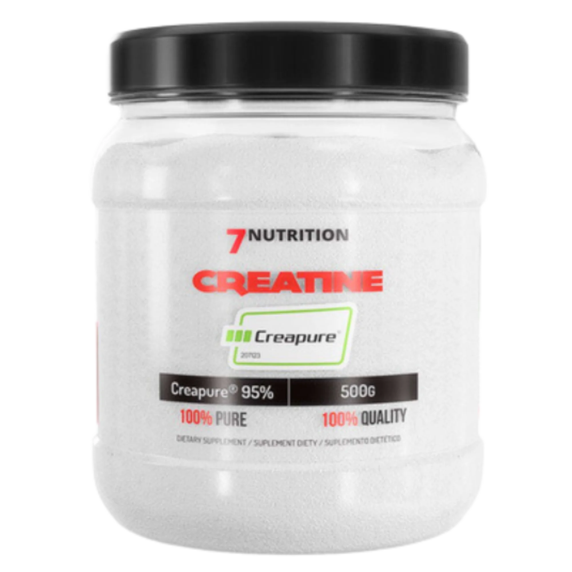 Creatine Monohydrate Creapure 500g Taurine 7 Nutrition