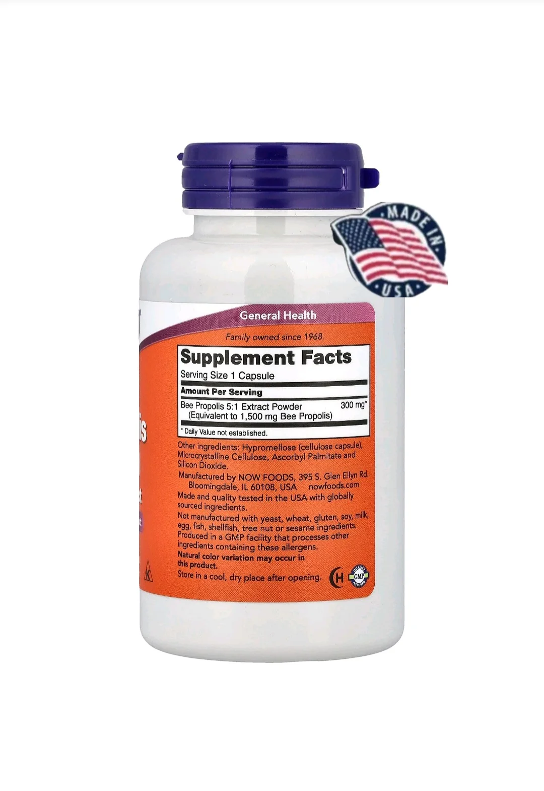 Propolis 1500 300 mg – NOW Foods