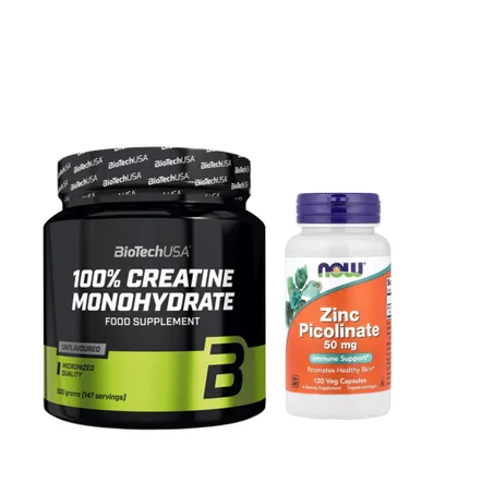Creatine Biotech500G/ Zinc Picolinate 120 capsules