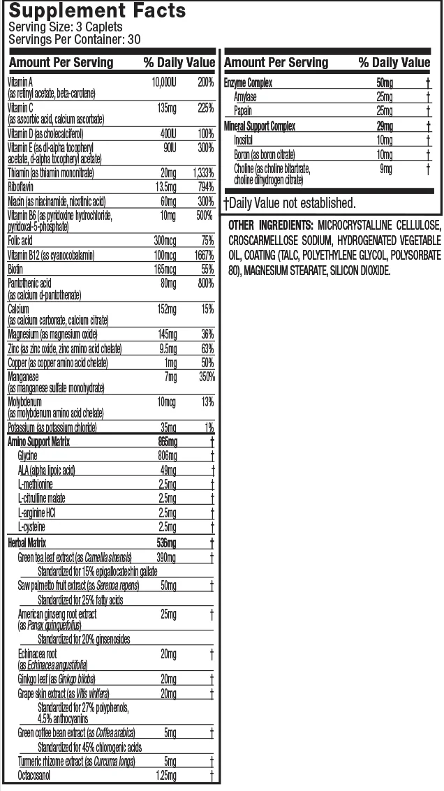Multivitamin For Men 60 Tablets – BiotechUSA