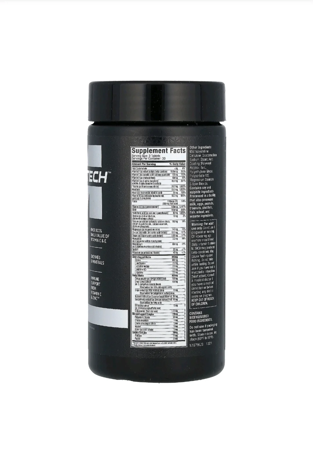 Platinum multivitamins 90 Tabs - Muscletech