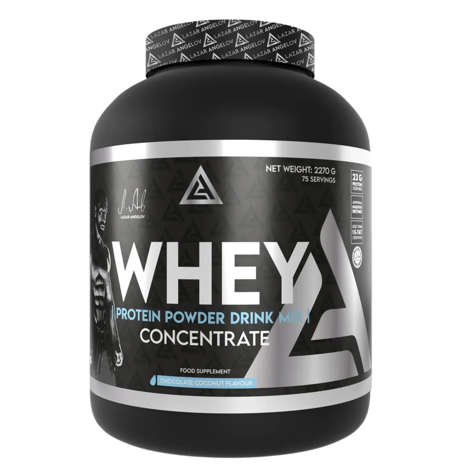Lazar Angelov Whey Concentrate 2270g