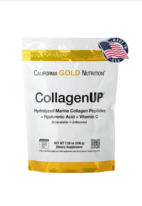 CollagenUP – California Gold Nutrition | Collagène marin 5 g pour une peau et des articulations plus fermes