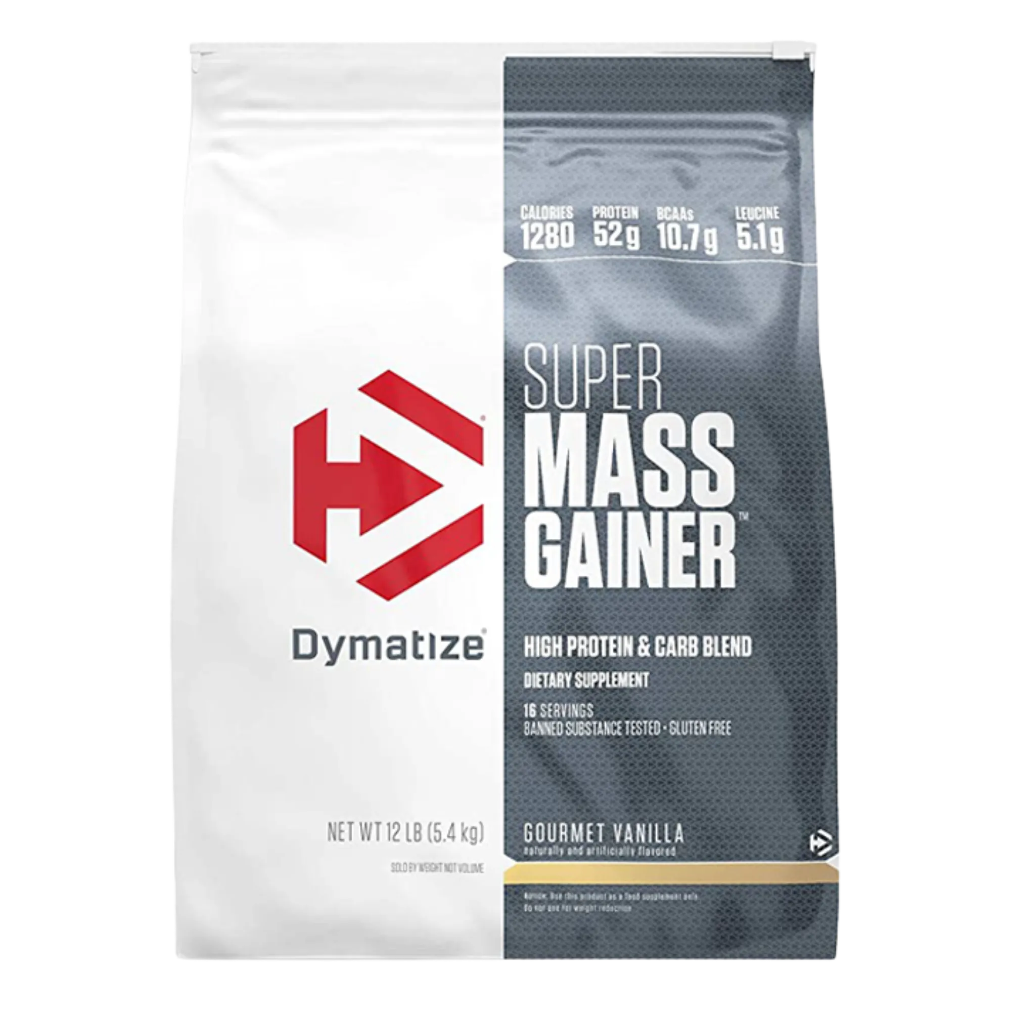 Super Mass Gainer 5.44 kg – Prise de Masse Rapide | Dymatize