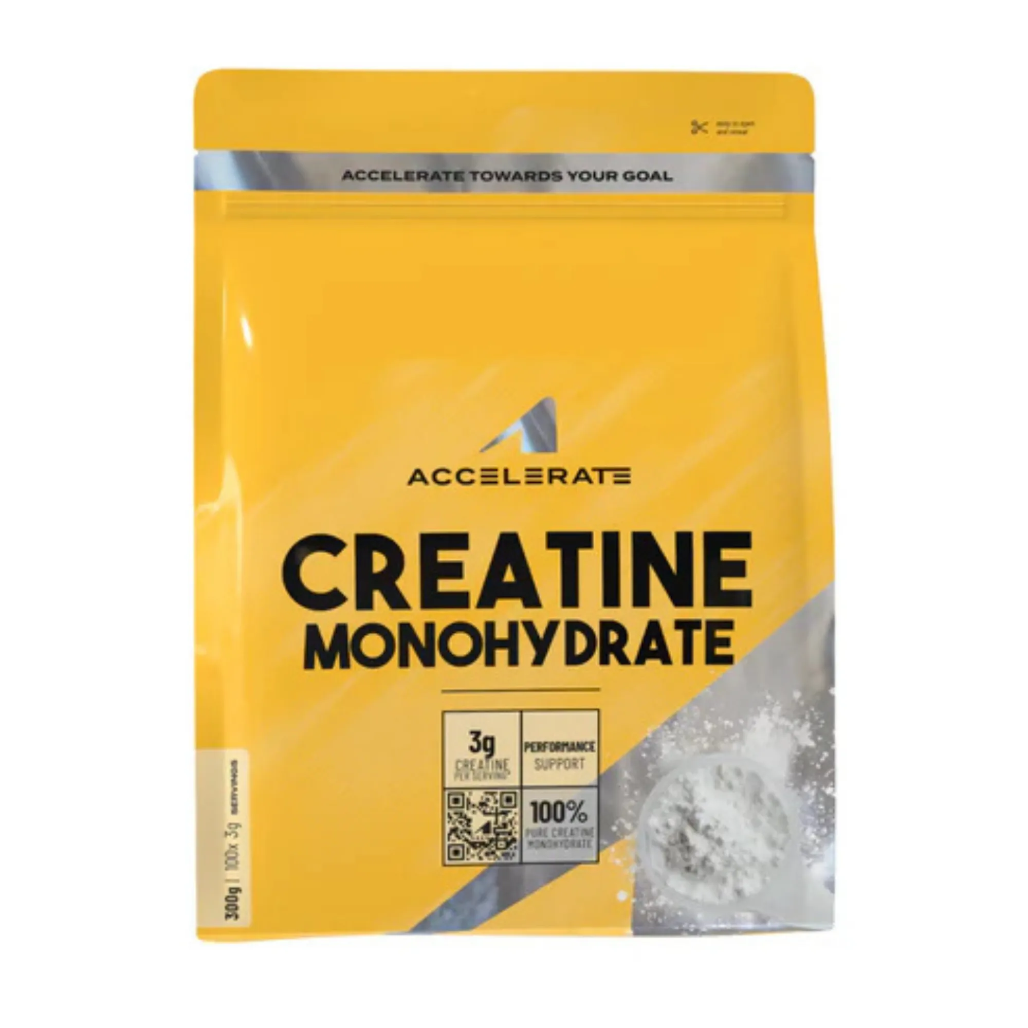 Accelerate Nutrition Creatine Monohydrate 300g (100 Servings)