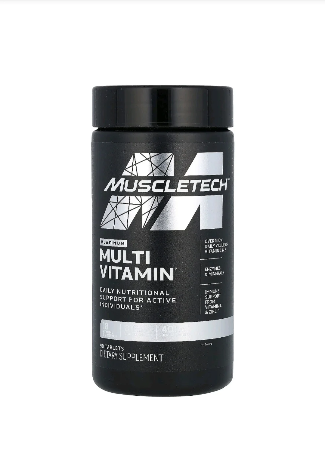 Platinum multivitamins 90 Tabs - Muscletech