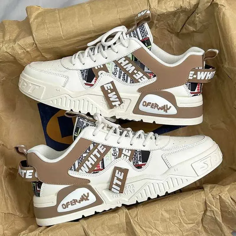 Casual Fashion Leather Sneakers