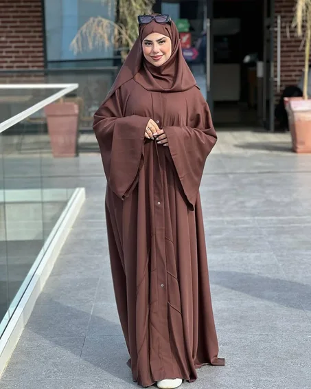 عباية كلوش عباية مع شال