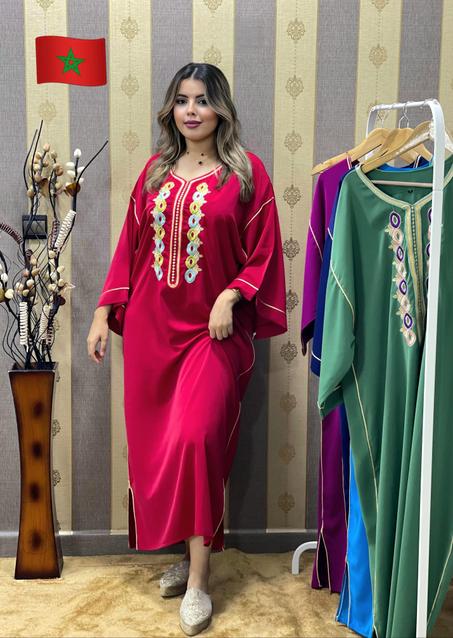 قفطان كريب مطروز