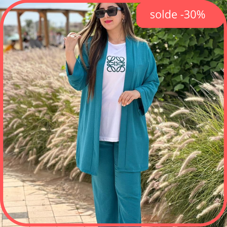 Ensemble chic 3 piece