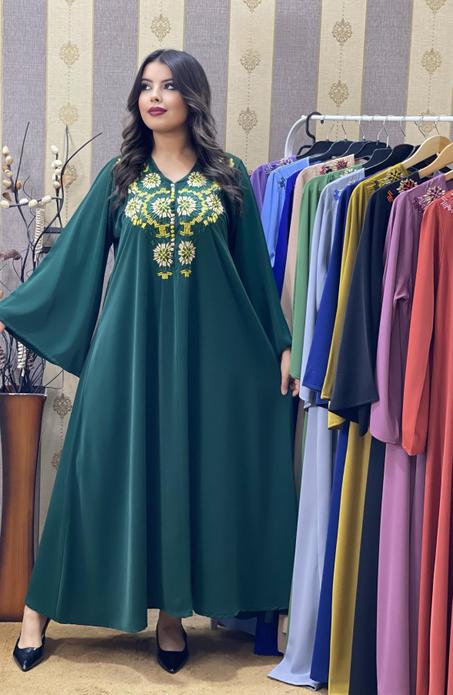 💎قفطان طرزة فصالة كلوش