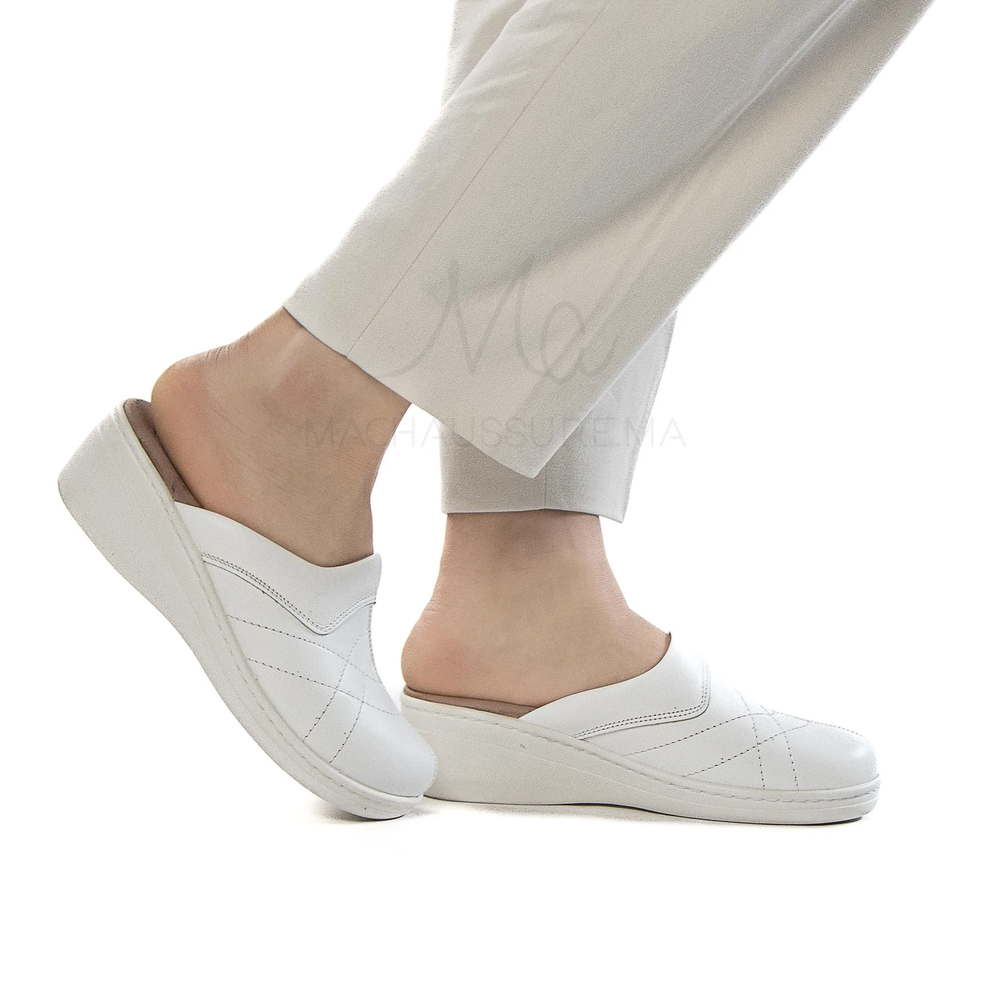 Sabot medical blanc