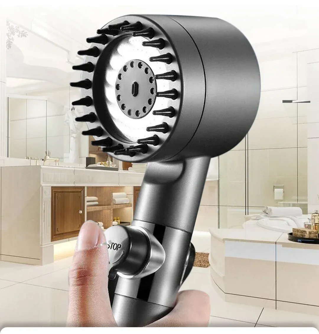 رأس دش عالي الضغط بخمسة أوضاع