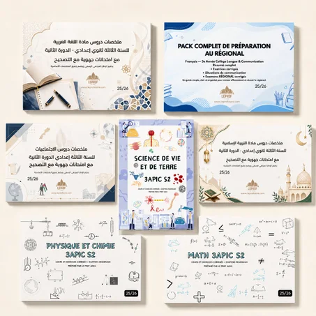 الباك الكامل للاستعداد للامتحان الجهوي 2025/2026
