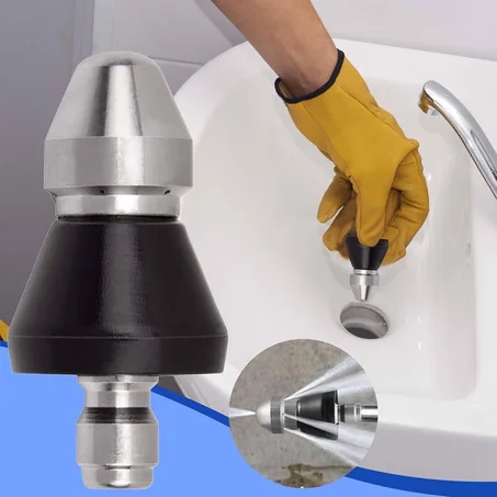 الحل النهائي لانسداد المجاري في حوشك.. قوة دفع خيالية تقضي على أصعب الأوساخ في ثواني!