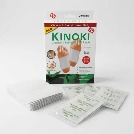 لاصقات عشبية لازالة السموم من القدمين ـ Kinoki Detox foot pads
