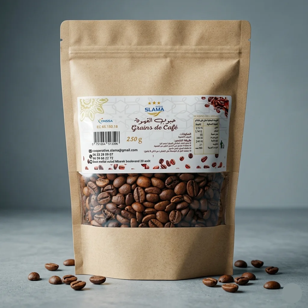 حبوب القهوة 250غ