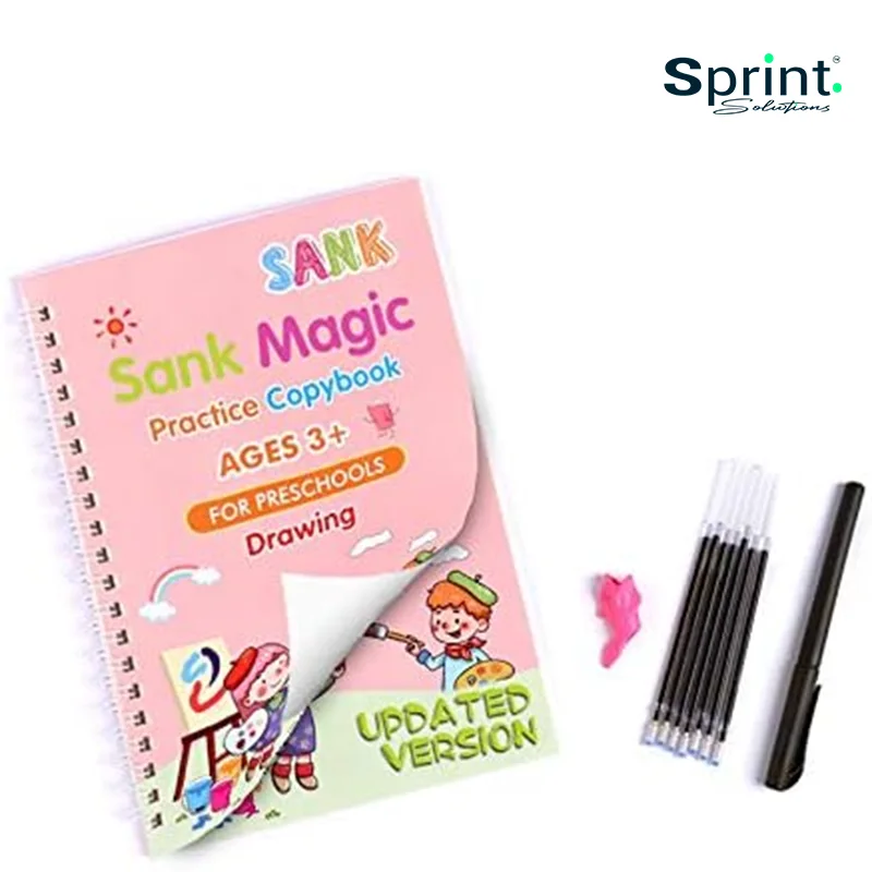 Magic Copybook™ - Complete 4-Book Set + Free Magic Pen