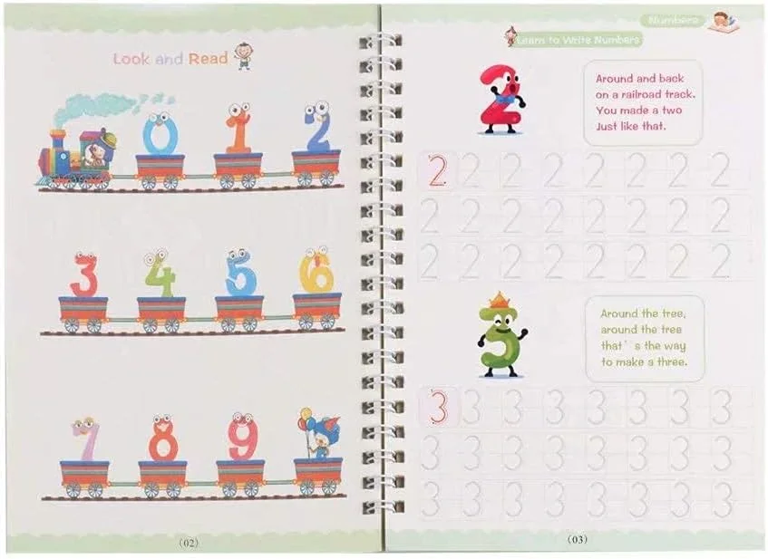 Magic Copybook™ - Complete 4-Book Set + Free Magic Pen