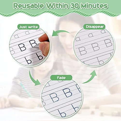 Magic Copybook™ - Complete 4-Book Set + Free Magic Pen