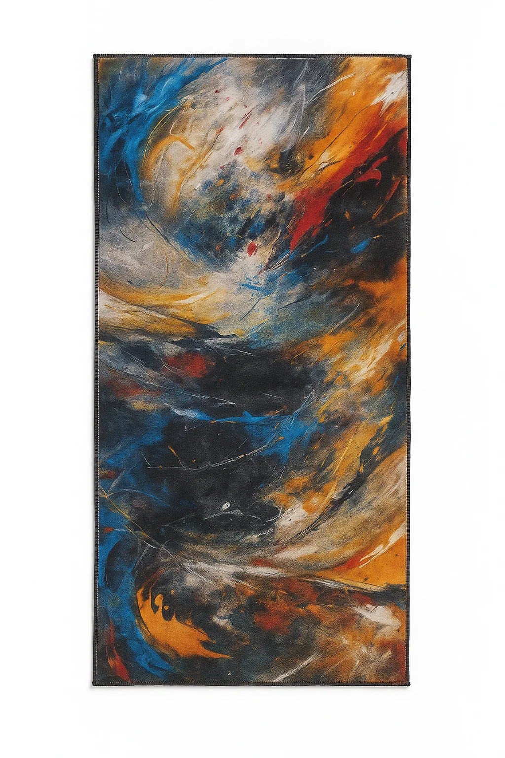 Tapis Douceur – Design Artistique Multicolore | 60×120 cm