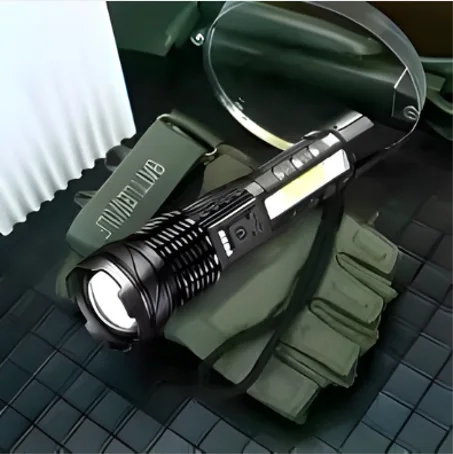 المصباح اليدوي التكتيكي الخارق - رفيقك الأقوى في أحلك الظروف