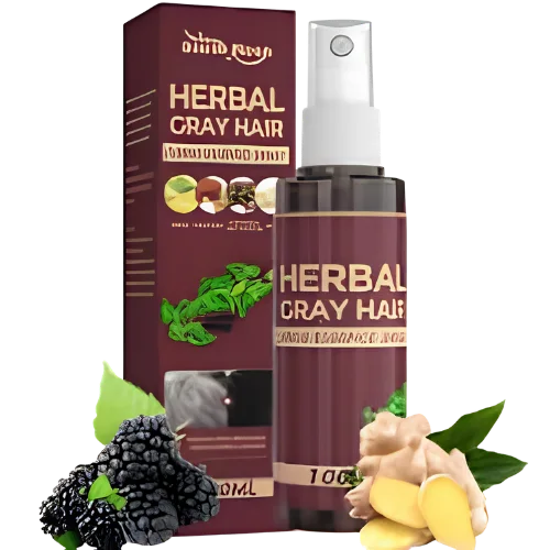 Herbal gray hair