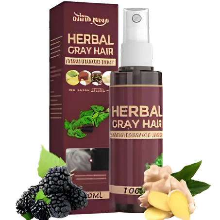 Herbal gray hair