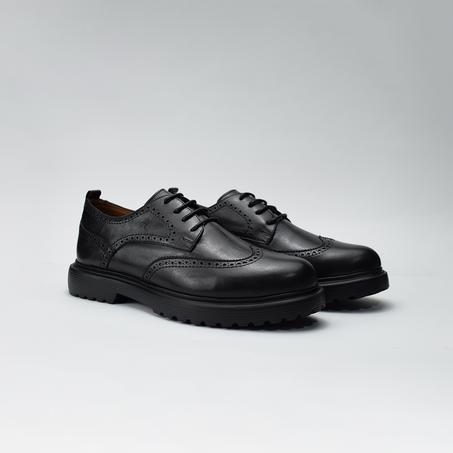 Chaussures Derby pour hommes Médical 100% cuir REF 1001 /2