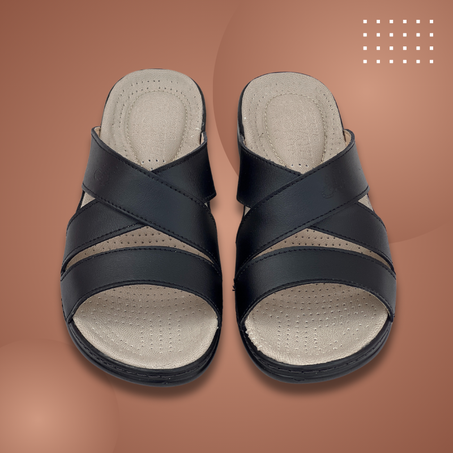 Sandale Médical Pour Femme – NOIR S (REF-030)