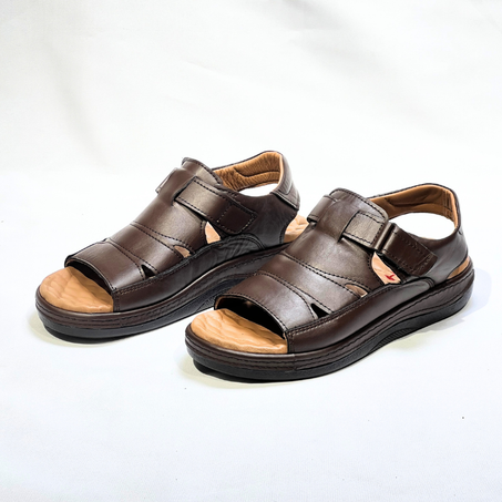 Generic Sandales Pour Hommes 100% Cuir Super Médical REF 046