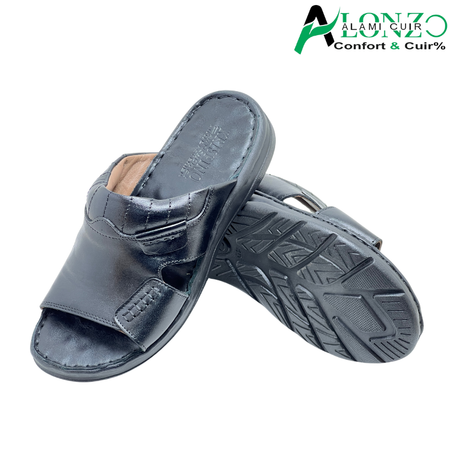صندالة صحية جلد أصلي R 066