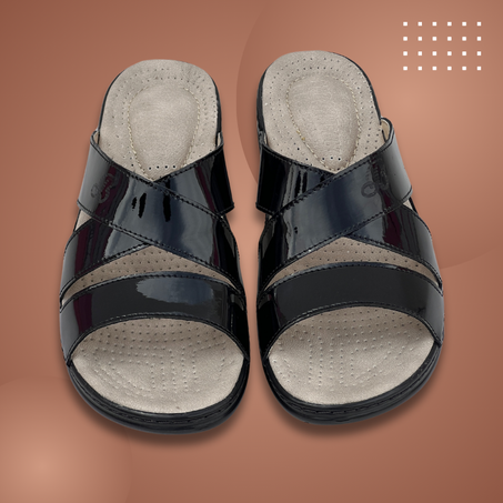 Sandale Médical Pour Femme – NOIR V (REF-030)