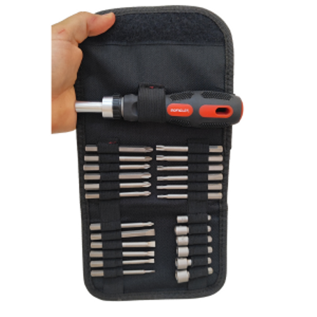 TOURNEVIS A CLIQUET  SOFICLEF     (26 pièces)