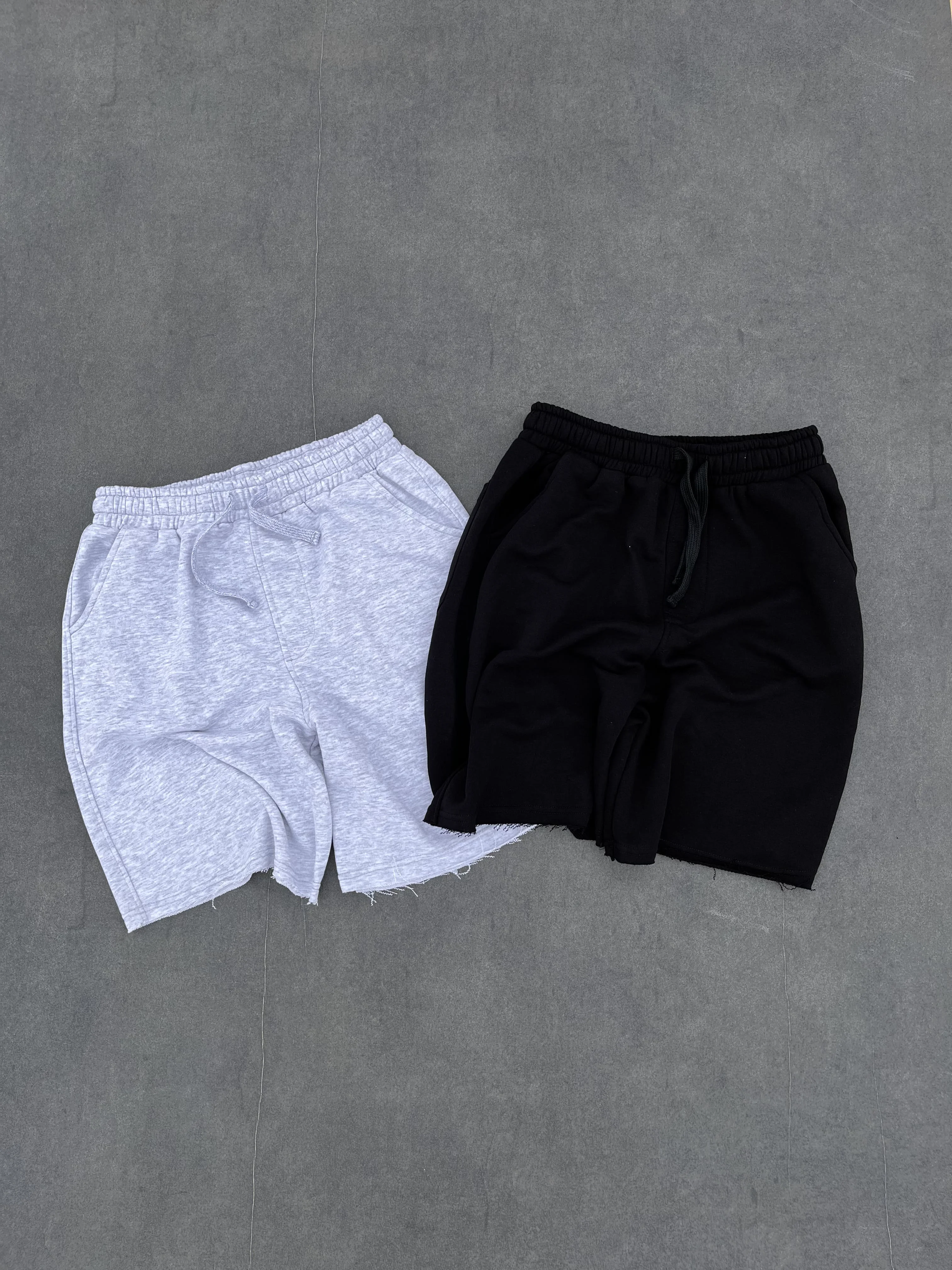 Raw Edge Sweat Short