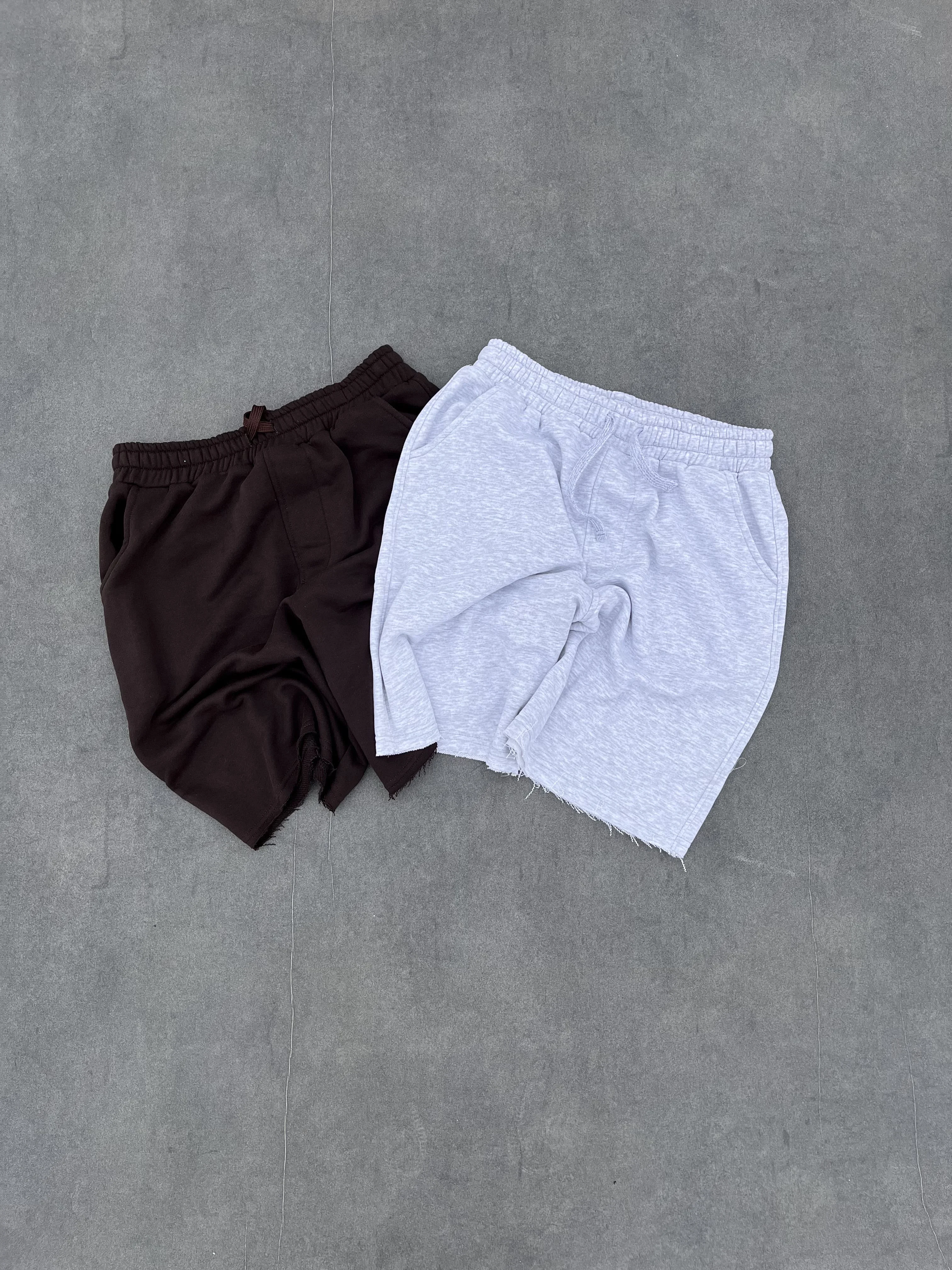 Raw Edge Sweat Short