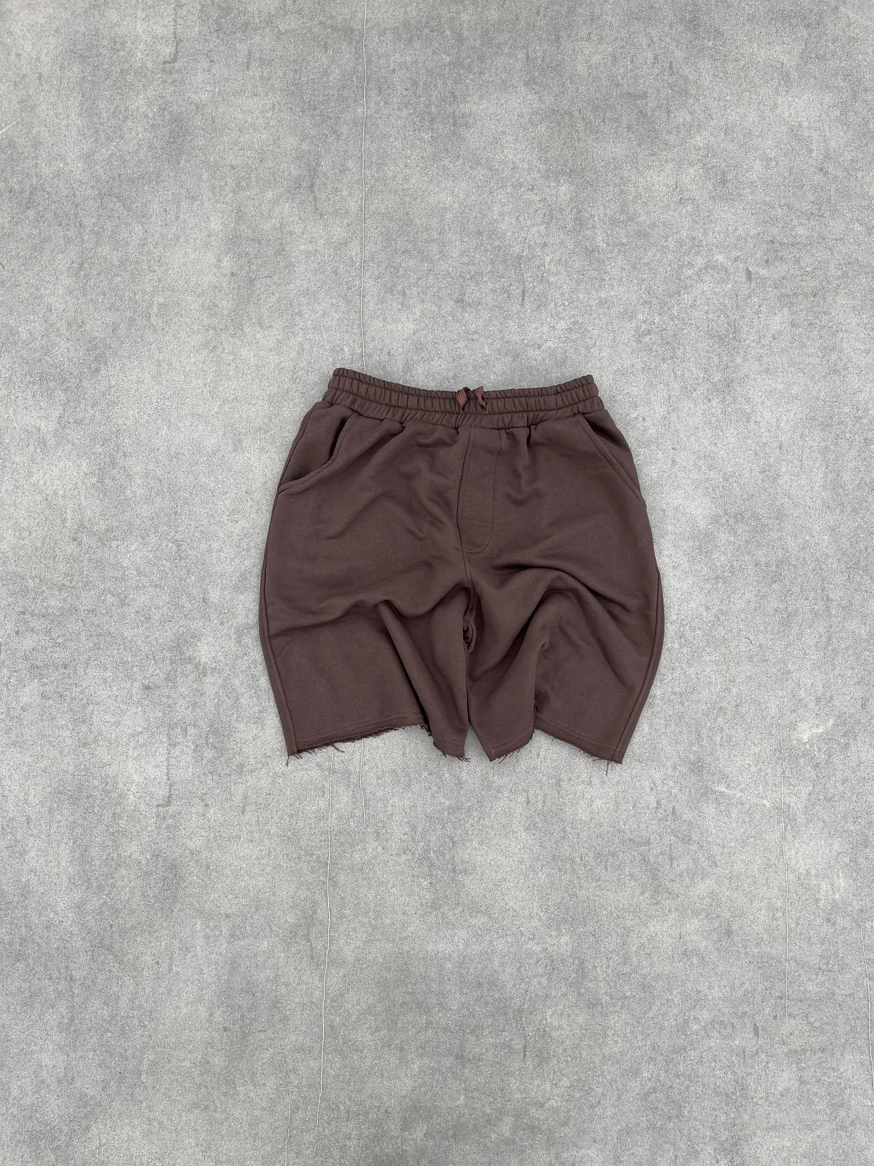 Raw Edge Sweat Short