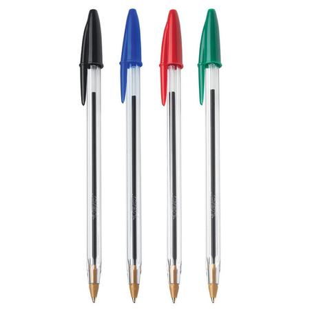 STYLO BILLE BIC CRISTAL POINTE MOYENNE