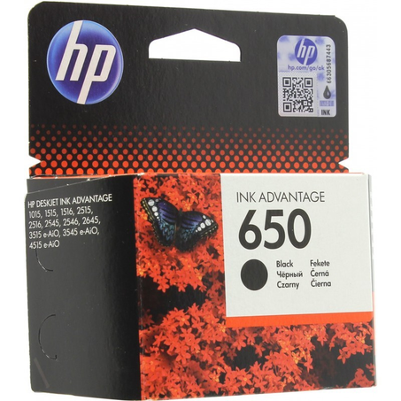 HP 650 cartouche d'encre noir
