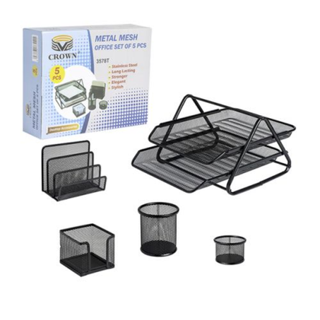 ENSEMBLES DE BUREAU 5 PIÈCES CROWN RÉF : 3578T