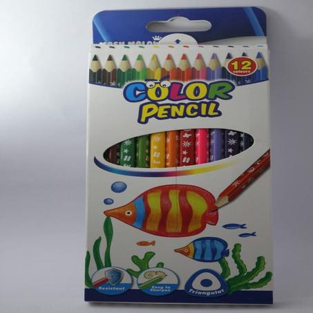 12 Crayons De Couleur Mash Malow